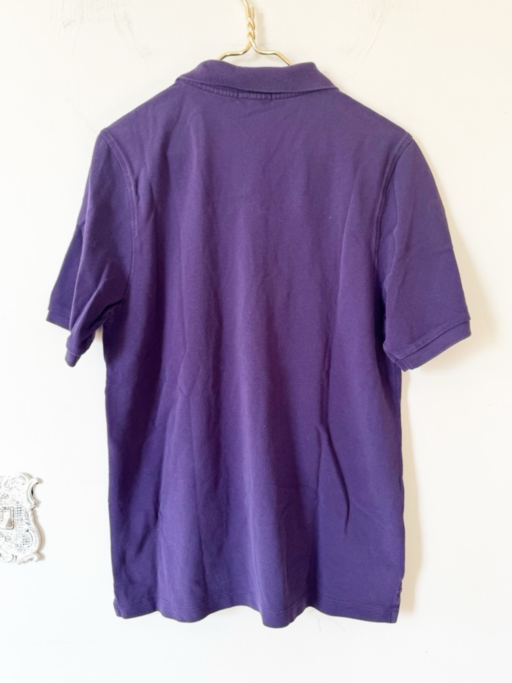 Burberry Purple Polo Shirt Classic Fit L - Picture 5 of 7